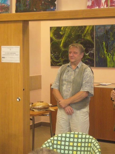 V pondělí bude v Broumově zahájena výstava obrazů náchodského malíře Petra Samka 