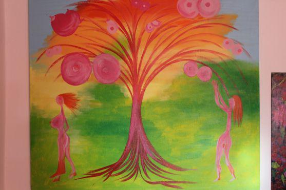 Medailon amatérského malíře Milana Vašáka 