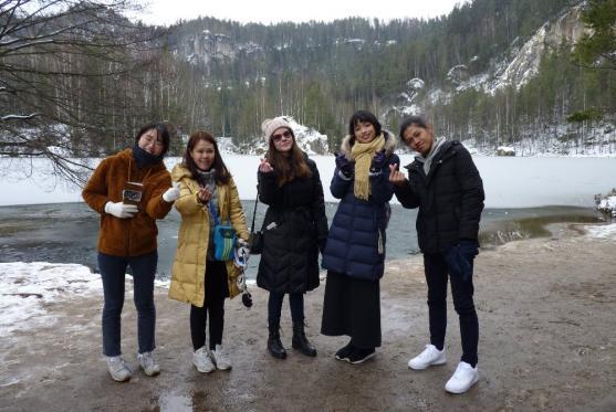 Teplickou hotelovku navštívili studenti z různých koutů světa