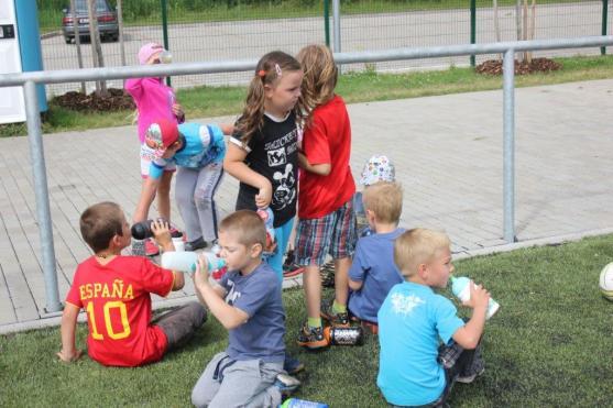 Příměstské tábory projektu Bavíme se sportem jsou zaměřené na všestranný pohyb 