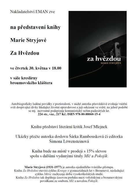 Nabídka akcí na Broumovsku pro víkend od 31. května do 2. června