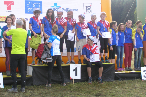 Člen broumovského oddílu orientačního běhu se stal mistrem republiky v závodě družstev