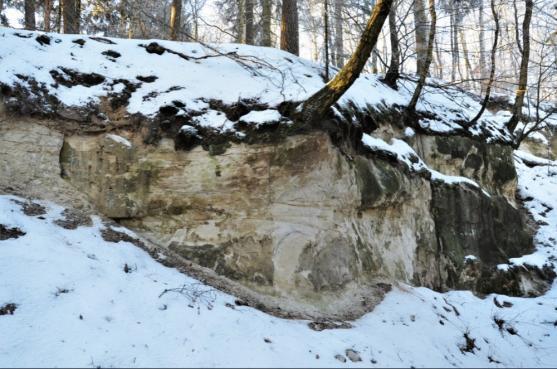 Zimní výšlap k Mořské transgresi