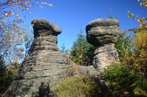 Horský výstup na Broumovské stěny