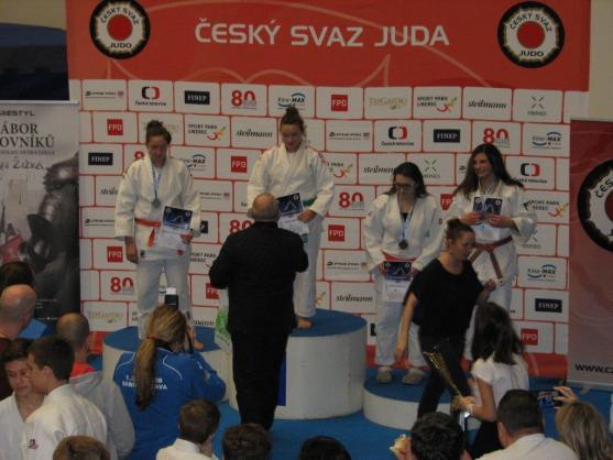 Broumovská judistka Kristýna Vondřejcová má už dvě letošní medailové umístění