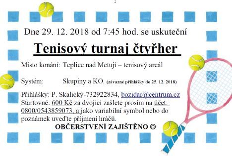 Nabídka akcí na Broumovsku pro dny od 27. prosince do 1. ledna