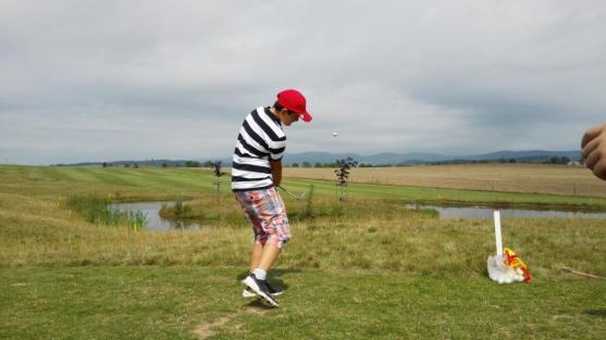 V golfovém areálu Grosshof v Broumově se opět konal prázdninový tábor pro děti a mládež