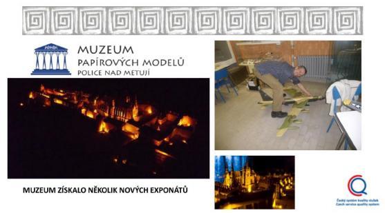 Polické Muzeum papírových modelů slaví 5 let – rok 2015