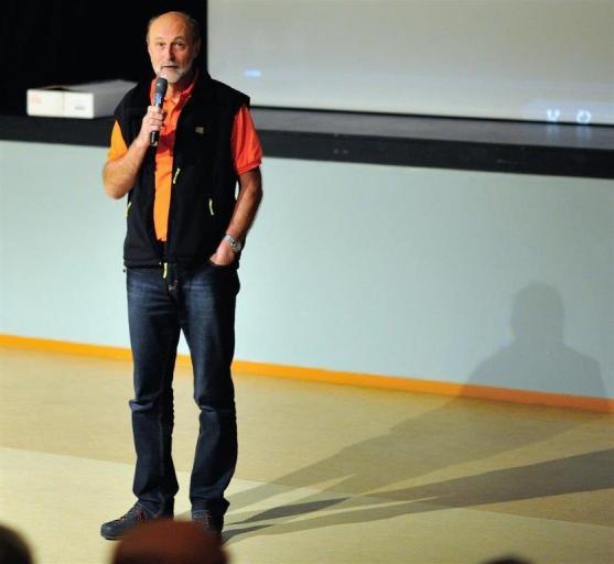 Ctibor Košťál vyprávěl v konferenčním sále infocentra o Nepálu