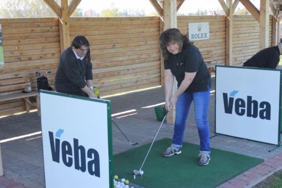 Na Dni otevřených dveří se ukázala řada talentovaných golfistek a golfistů