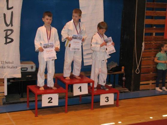 Šest broumovských judistů přivezlo z České Skalice šest medailí