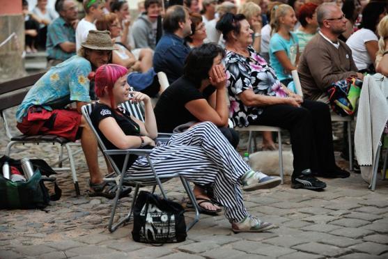 Ozdobou posledního představení osmého Malého letního divadlení byla Valerie Zawadská