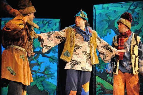 Pohádkovou sobotu děti prožily s Jagoubabou a třemi loupežníky