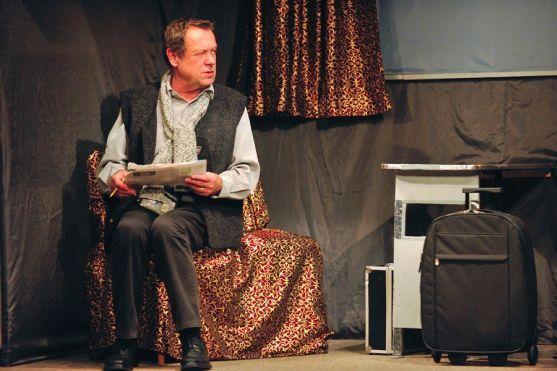 Světlana Nálepková a Oldřich Vízner na fotografiích z broumovského divadla