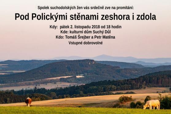 Nabídka akcí na Broumovsku pro víkend od 2. do 4. listopadu