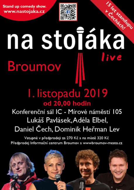 Nabídka akcí na Broumovsku pro víkend od 1. do 3. listopadu