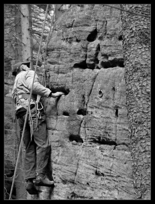 Na své začátky a vznik horolezeckého oddílu v Broumově vzpomíná František Jaroš