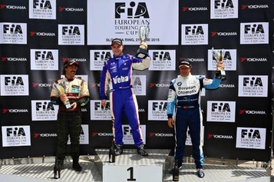 Český reprezentant Michal Matějovský zvítězil i ve druhém závodě FIA ETCC na Slovakia Ringu