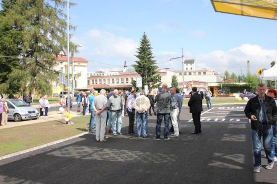 V Broumově byl slavnostně otevřen nový autobusový terminál