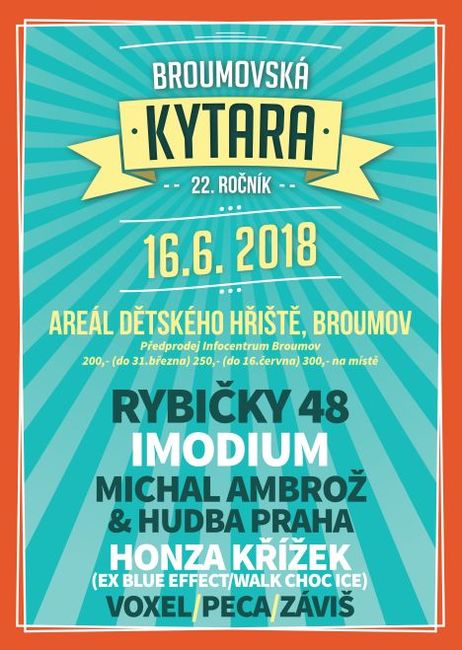 Nabídka akcí na Broumovsku pro víkend od 15. do 17. června