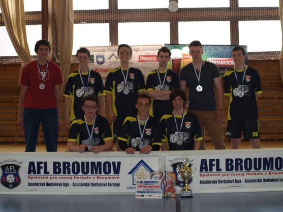Vítězem florbalové ligy se stal broumovský Nicht Team