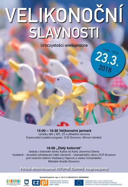 Nabídka akcí na Broumovsku pro víkend od 23. do 25. března