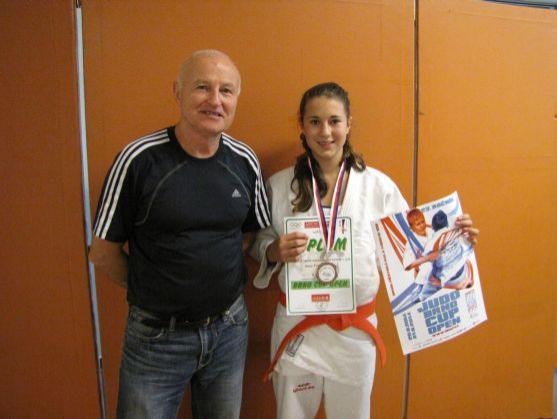 Judistka Anna Freiwaldová je oblastní přebornicí pro rok 2014