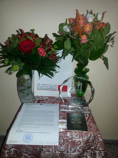 Dana Minaříková převzala cenu Marockého království