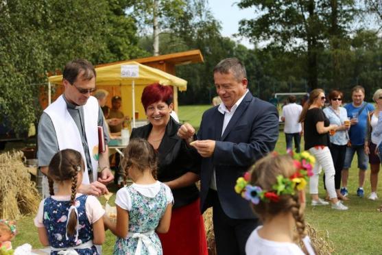 V Křinicích letos slavili již šesté dožínky