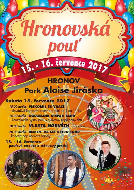 Nabídka akcí na Broumovsku pro víkend od 14. do 16. července