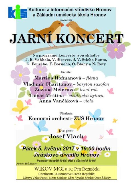 Nabídka akcí na Broumovsku pro prodloužený víkend od 5. do 8. května