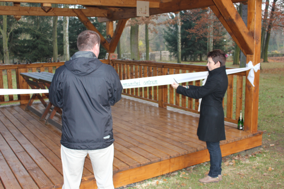 Nový altán pomůže místní komunitě v Olivětíně