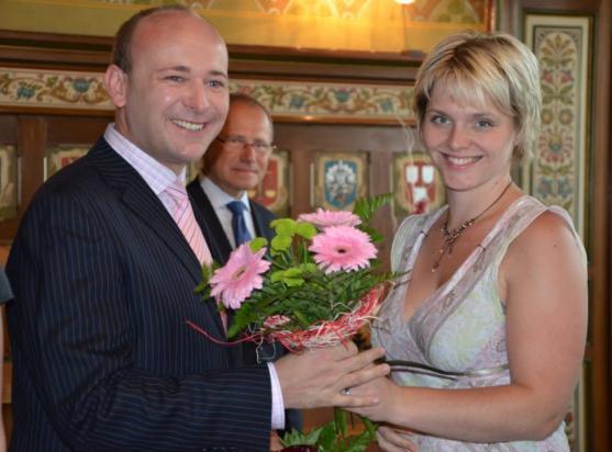 David Novotný převzal v Náchodě mimořádné ocenění za šíření dobrého jména města