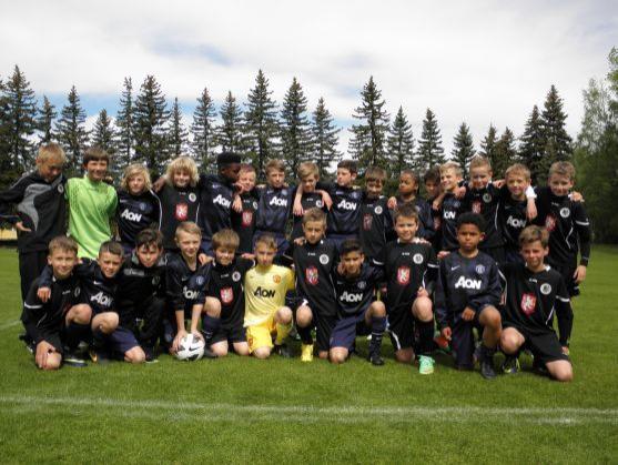 Broumovský fotbalista Dan Hypšman si zahrál proti Manchesteru United