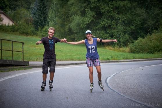 Petrovickými zatáčkami se projíždělo asi 500 lidí