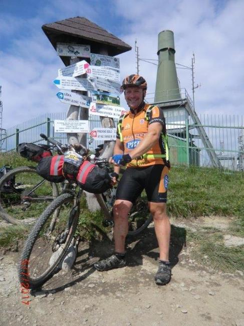 Starosta Šonova Vladimír Grusman podruhé absolvoval extrémní cyklistický non-stop ultra maraton Isoma 1000 miles Adventure 2017