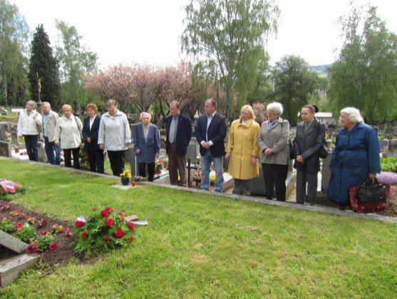 Představitelé města Náchoda uctili památku obětí 2. světové války