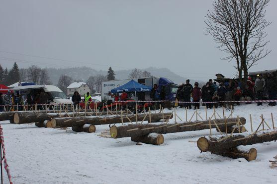 V Dolním Adršpachu si poměřili své schopnosti dřevorubci