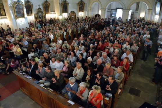 Koncert Kühnova smíšeného sboru navštívilo více než pět stovek lidí 