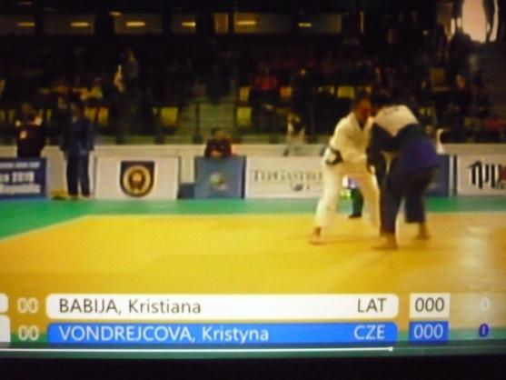Judistka Vondřejcová na mezinárodní úrovni