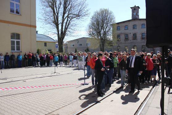 Návštěva prezidenta Miloše Zemana v Broumově neunikla zájmu médií