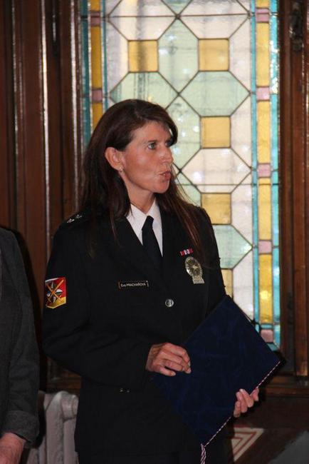 V obřadní síni náchodské radnice byli vyznamenáni i policisté z Broumovska