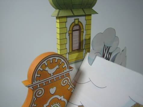 Papírové těšení se na Ježíška 