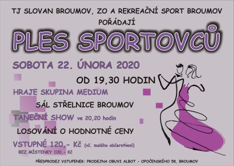 Nabídka akcí na Broumovsku pro víkend od 21. do 23. února