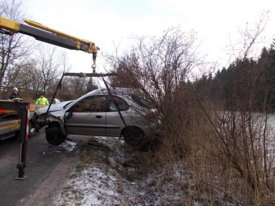 Další autonehoda v Lachově