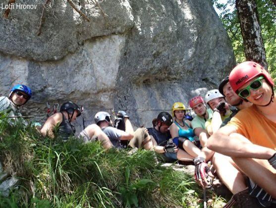 Slunce, Salza, ferrata. To byla zahraniční expedice Lotrů 