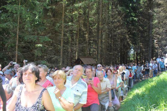 "Zelenou fešandu" v Suchém Dole vysvětil kardinál Dominik Duka 