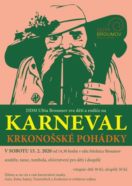 Nabídka akcí na Broumovsku pro víkend od 14. do 16. února