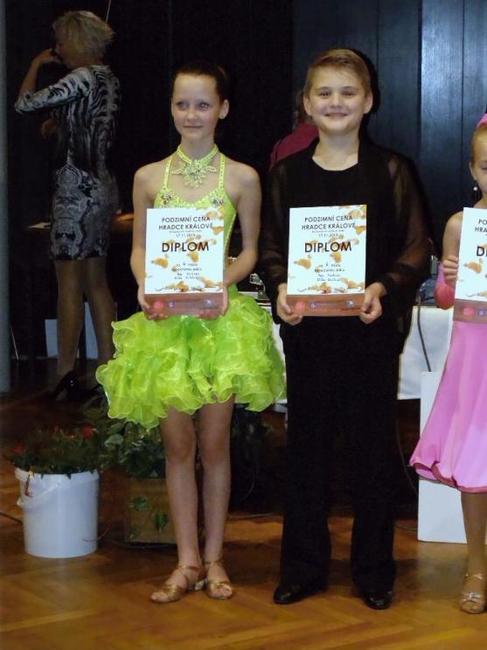 Taneční klub Broumov přivezl z Hradce Králové šest medailových umístění 