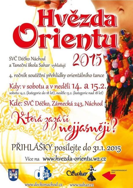 Přihlášky na Hvězdu Orientu 2015 do konce ledna. Zvaní jsou i diváci 
